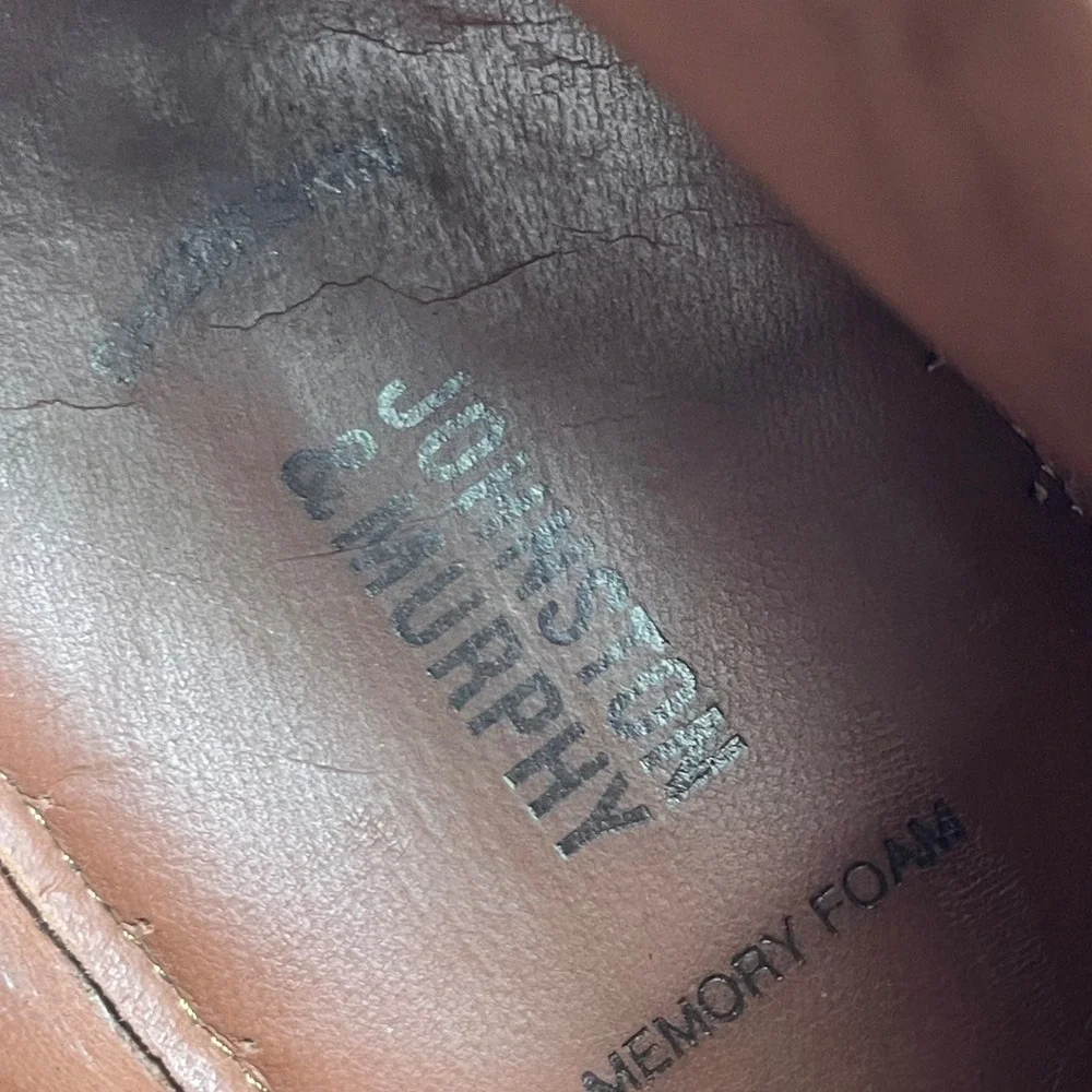 Johnston‎ & Murphy 25-2022 Copeland Brown Leather Chukka Ankle Boots Men's 9 M
